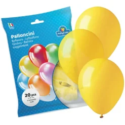 TOYS "R" US Bolsa con 20 globos amarillos medianos