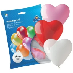 TOYS "R" US Bolsa con 14 globos en forma de corazón* Artículos De Fiesta Y Regalos