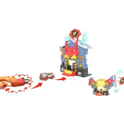 FAMOSA Boom City Racers - Playset Infierno Explosivo* Vehículos Y Circuitos