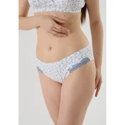 Prenatal Braguita Premamá con Encaje y Estampado Floral