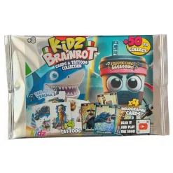 BRAINBOX Brainrot - Sobre Cartas Holográficas + Tattoos