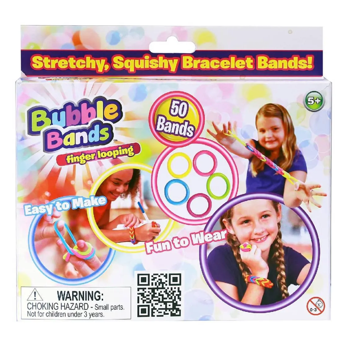 LAS OFERTAS DE LA TELE Bubble Bands - 50 Bandas elásticas para pulseras