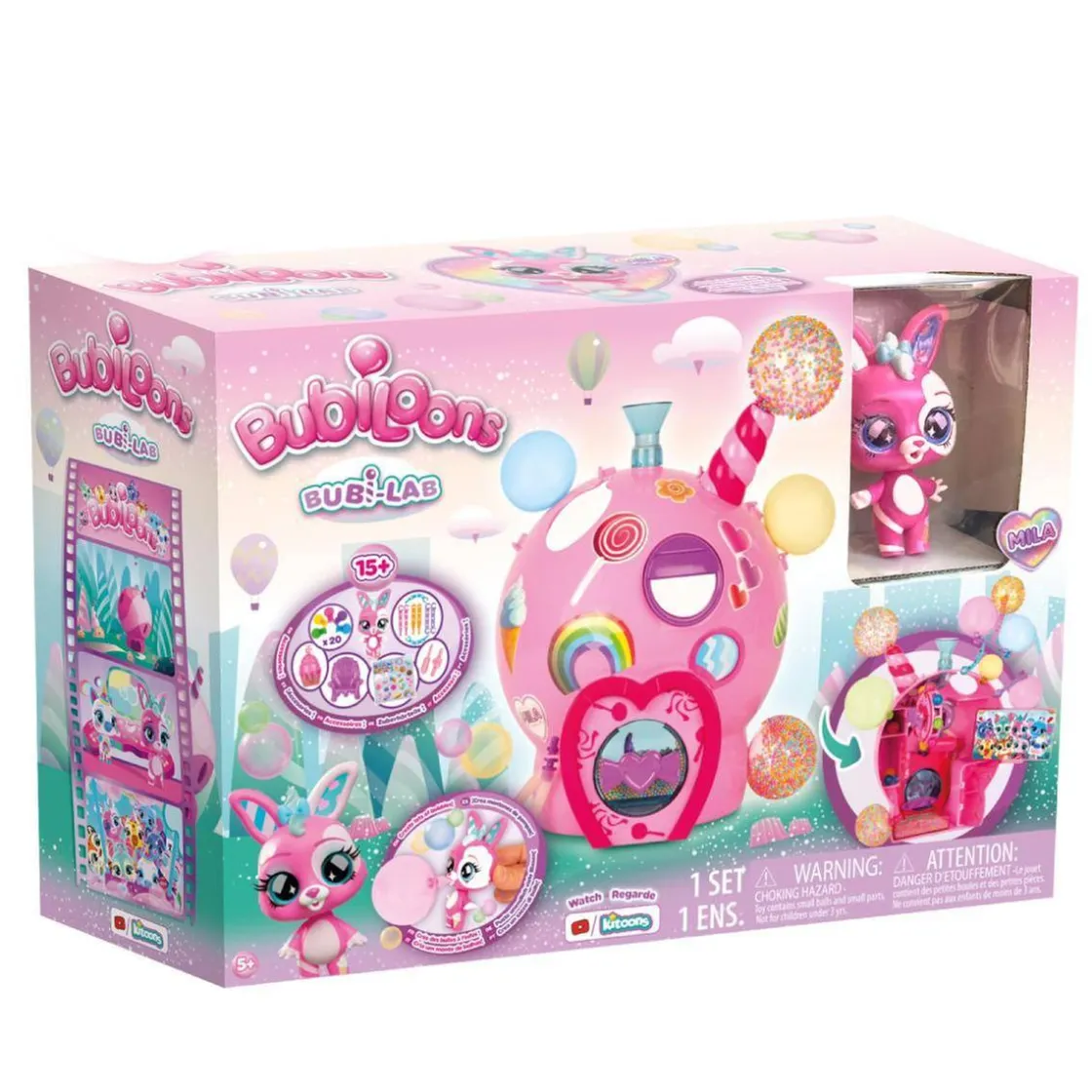 IMC Bubiloons - Bubi-lab* Coleccionables Y Mini Mundos