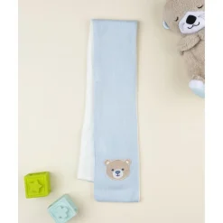 Prenatal Bufanda bebé azul con osito* Calzado Y Accesorios·Accesorios Y Complementos