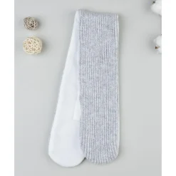 Prenatal Bufanda niño gris/blanco
