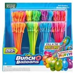ZURU Bunch O Balloons - Bilster con 8 paquetes de globos de agua asutosellantes* Juguetes De Verano