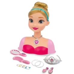 PRINCESAS DISNEY Busto de princesa con accesorios (varios modelos)* Muñecas