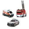 MOTORI & CO Caja de 3 vehículos de rescate ㅤ