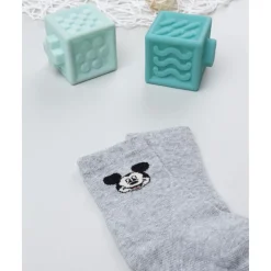 Prenatal Calcetines altos niño Mickey Mouse grises* Calzado Y Accesorios·Accesorios Y Complementos