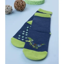 Prenatal Calcetines antideslizantes azul con dinosaurio* Calzado Y Accesorios·Accesorios Y Complementos