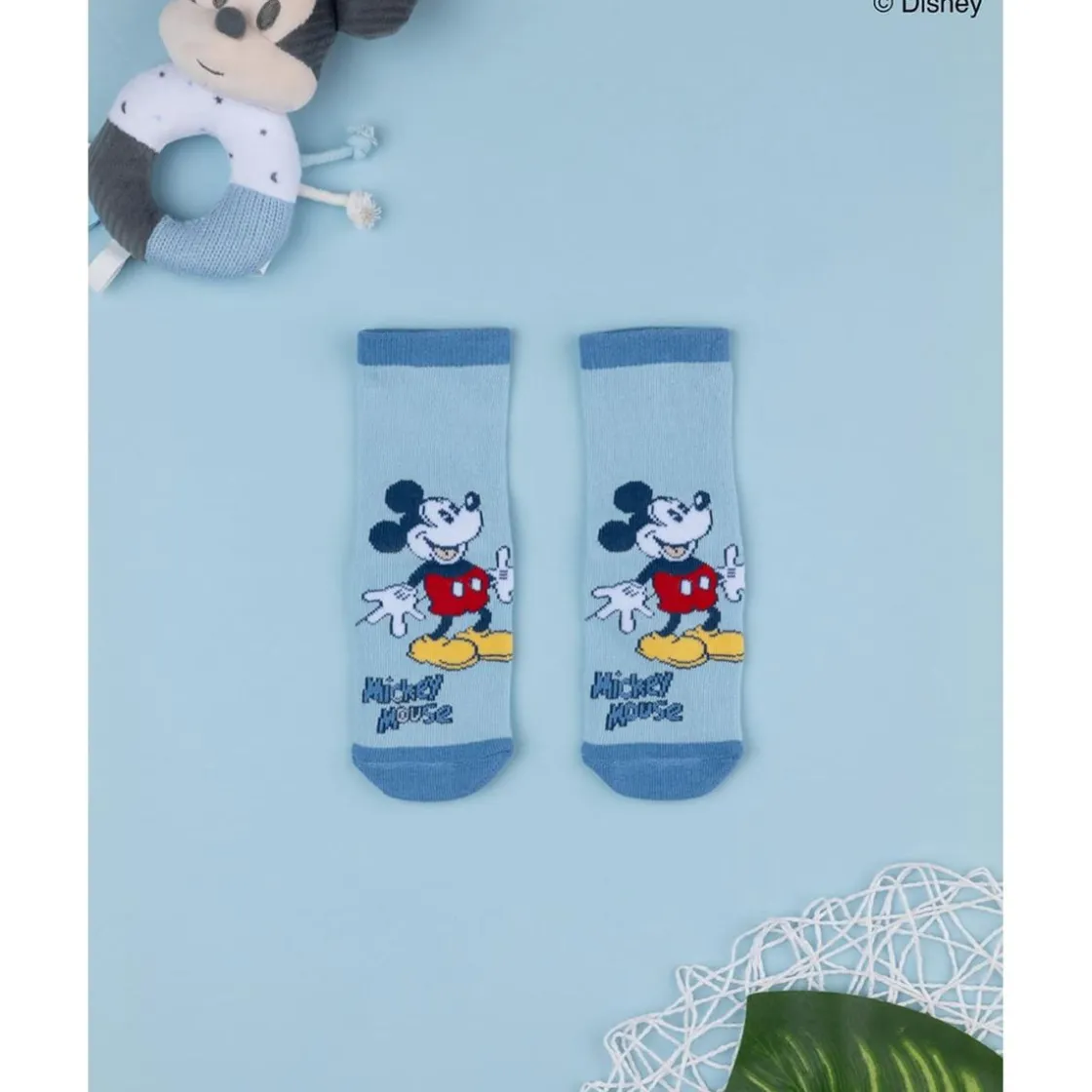 Prenatal Calcetines antideslizantes niño Mickey
