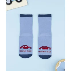 Prenatal Calcetines antideslizantes niño azul con coches* Calzado Y Accesorios·Accesorios Y Complementos