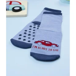 Prenatal Calcetines antideslizantes niño azul con coches* Calzado Y Accesorios·Accesorios Y Complementos