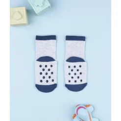 Prenatal Calcetines antideslizantes niño gris hockey