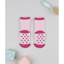 Prenatal Calcetines antideslizantes de niña rosa con ositos* Calzado Y Accesorios·Accesorios Y Complementos