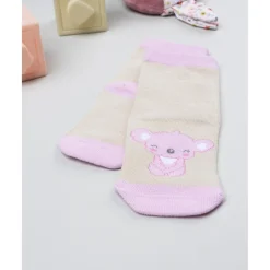 Prenatal Calcetines antideslizantes niña beige/rosa koala* Calzado Y Accesorios·Accesorios Y Complementos