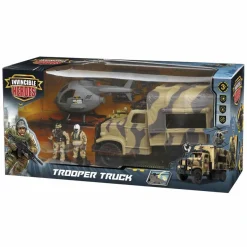 INVINCIBLE HEROS Camión y helicóptero militares* Figuras De Acción