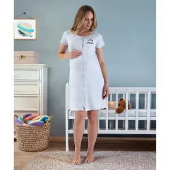 Prenatal Camisa de noche para parto daddy's love mommy's world* Premamá·Íntimo Y Noche|Íntimo Y Noche·Camisetas Interiores Y Body