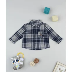 Prenatal Camisa escocesa de niño* Recién Nacido·Ropa Y Accesorios|Ropa Y Accesorios·Camisetas