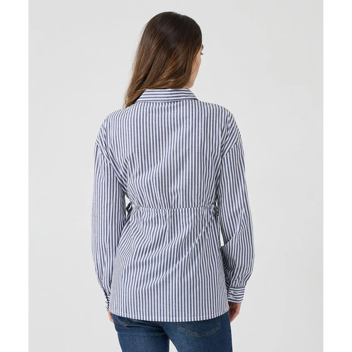 Prenatal Camisa premamá de popelina a rayas azules y blancas* Moda·Camisas Y Blusas|Premamá·Moda
