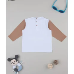 Prenatal Camiseta blanca con Mickey Mouse para niño* Bebé Niño 3-36 Meses·Camisas Y Camisetas|Niño·Bebé Niño 3-36 Meses