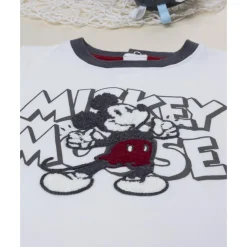 Prenatal Camiseta blanca de manga larga para niño Mickey Mouse* Niño·Bebé Niño 3-36 Meses|Bebé Niño 3-36 Meses·Camisas Y Camisetas