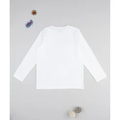 Prenatal Camiseta blanca de manga larga Spiderman para niño* Niño 2-10 Años·Camisas Y Camisetas|Niño·Niño 2-10 Años