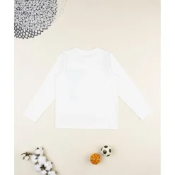 Prenatal Camiseta blanca “Wood” para niño* Niño·Niño 2-10 Años|Niño 2-10 Años·Camisas Y Camisetas