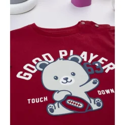 Prenatal Camiseta burdeos con estampado 