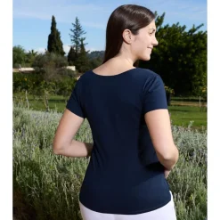 Prenatal Camiseta de lactancia en algodón Azul