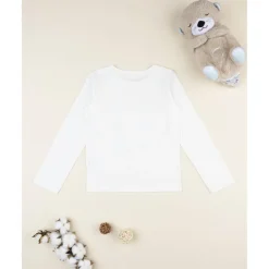 Prenatal Camiseta de niña blanca con estampado de corazones y ositos* Niña·Niña 2-10 Años|Niña 2-10 Años·Camisas Y Camisetas