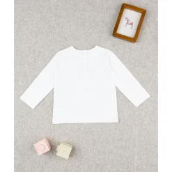 Prenatal Camiseta de niña blanca Lady Unicorn* Niña·Bebé Niña 3-36 Meses|Bebé Niña 3-36 Meses·Camisas Y Camisetas