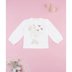Prenatal Camiseta de niña Minnie con strass
