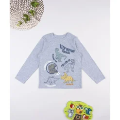 Prenatal Camiseta gris dinosaurios niño* Niño·Niño 2-10 Años|Niño 2-10 Años·Camisas Y Camisetas