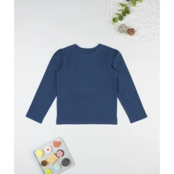 Prenatal Camiseta niña azul con ardilla