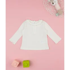 Prenatal Camiseta niña blanca* Recién Nacido·Ropa Y Accesorios|Ropa Y Accesorios·Camisetas