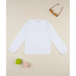 Prenatal Camiseta niña blanca de manga larga