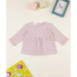 Prenatal Camiseta niña rosa con corazones