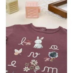 Prenatal Camiseta niña rosa oscuro con estampado* Niña·Bebé Niña 3-36 Meses|Bebé Niña 3-36 Meses·Camisas Y Camisetas
