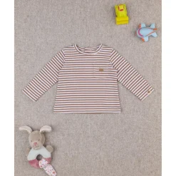 Prenatal Camiseta niño marrón con bolsillo* Recién Nacido·Ropa Y Accesorios|Ropa Y Accesorios·Camisetas