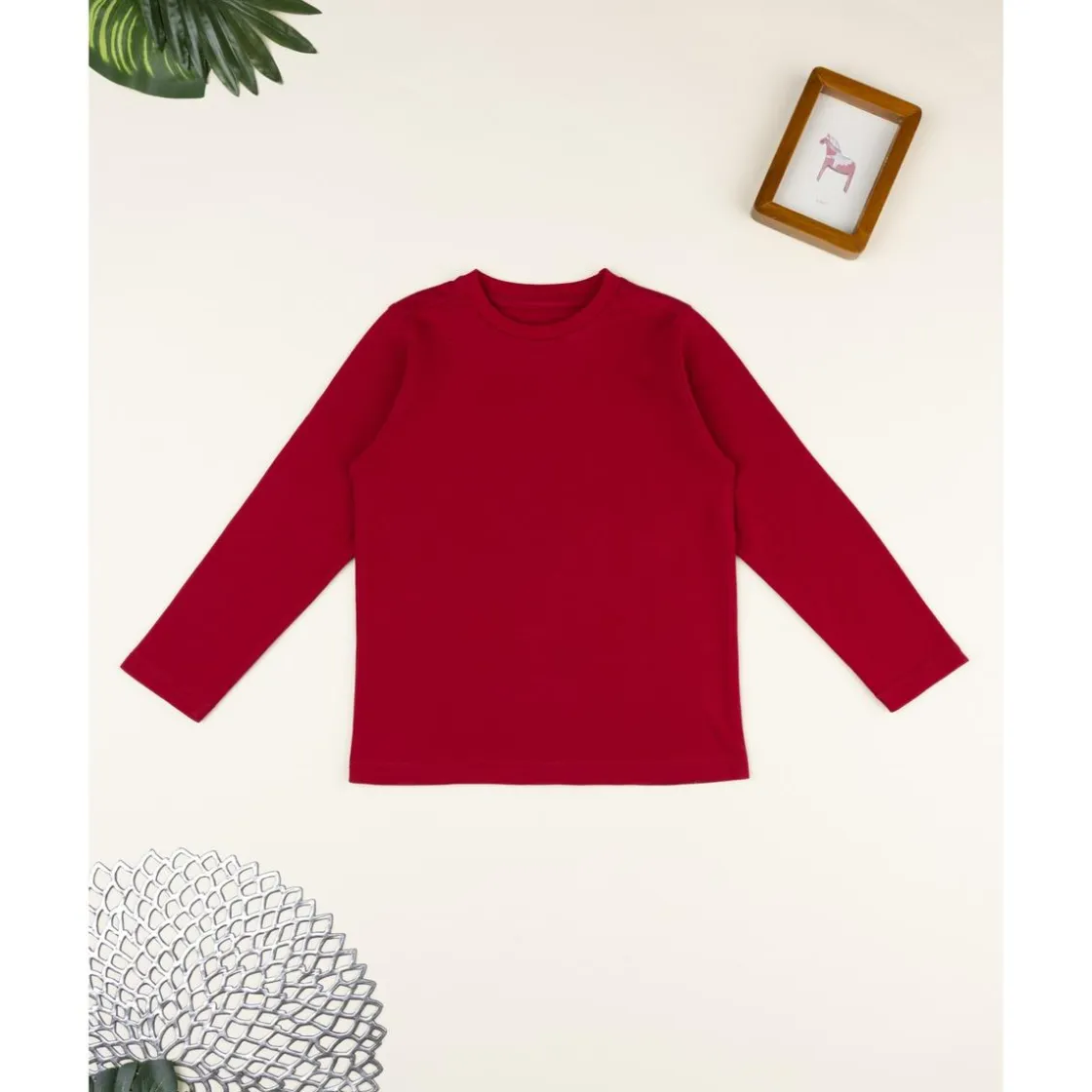 Prenatal Camiseta roja de manga larga para niño* Niño·Niño 2-10 Años|Niño 2-10 Años·Camisas Y Camisetas