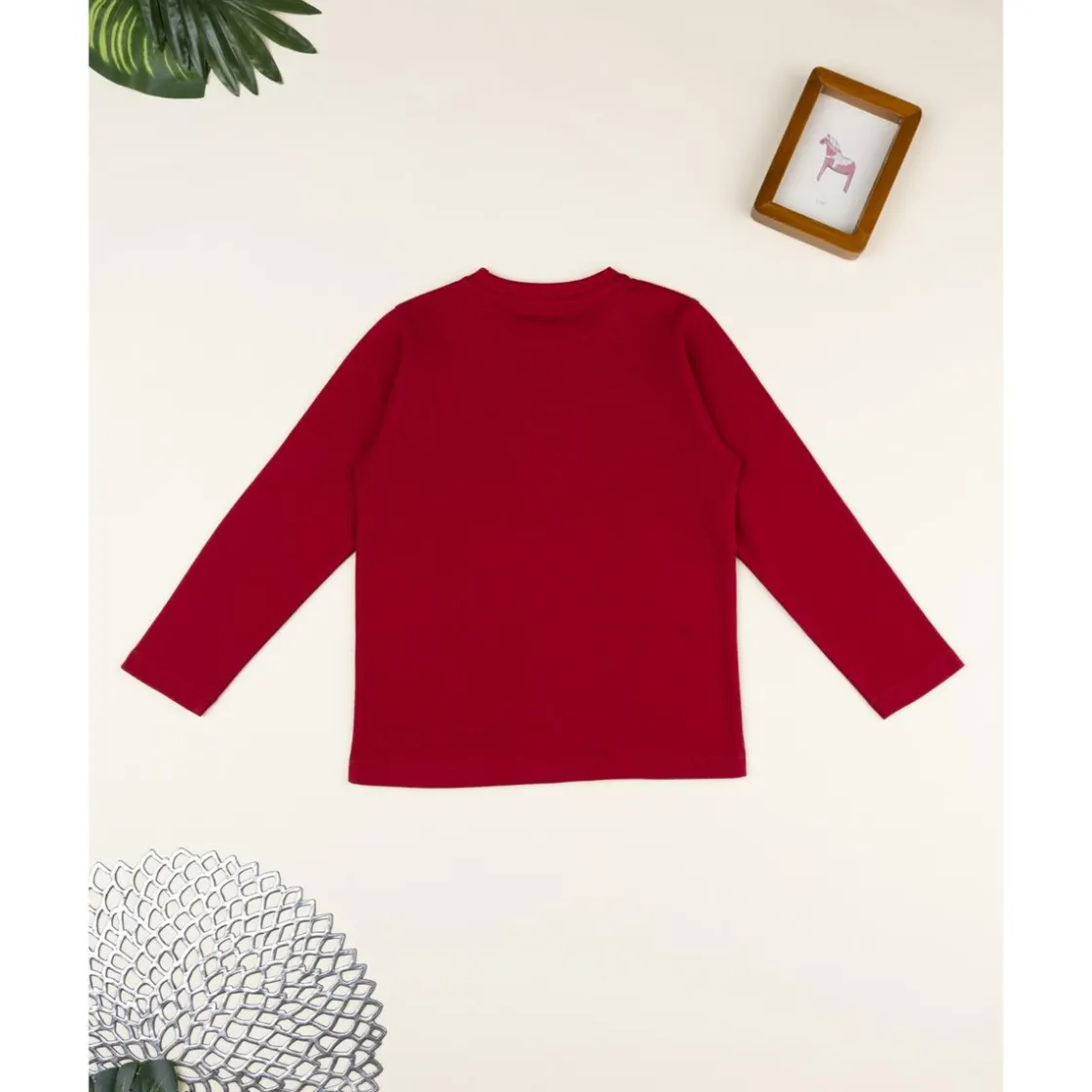 Prenatal Camiseta roja de manga larga para niño* Niño·Niño 2-10 Años|Niño 2-10 Años·Camisas Y Camisetas