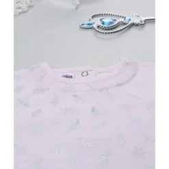 Prenatal Camiseta rosa con volantes niña
