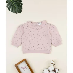 Prenatal Camiseta rosa de niña con corazones y volantes* Recién Nacido·Ropa Y Accesorios|Ropa Y Accesorios·Punto