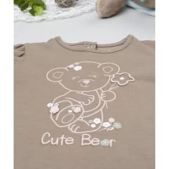 Prenatal Camiseta verde niña con estampado