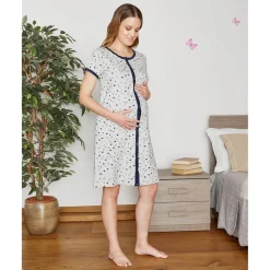 Prenatal Camisón de maternidad con estampado de corazones* Íntimo Y Noche·Camisetas Interiores Y Body|Premamá·Íntimo Y Noche
