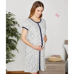 Prenatal Camisón de maternidad con estampado de corazones* Íntimo Y Noche·Camisetas Interiores Y Body|Premamá·Íntimo Y Noche