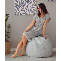 Prenatal Camisón premamá de lactancia con encaje