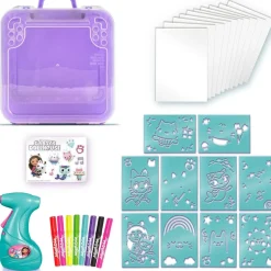 CANAL TOYS - Gabbys Dollhouse - Maletín de Actividades Creativas con Spray ㅤ
