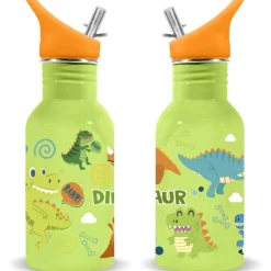CLASSICS REVOLUTION, S.L. Cantimplora acero inoxidable Dino Water Revolution 500 ml